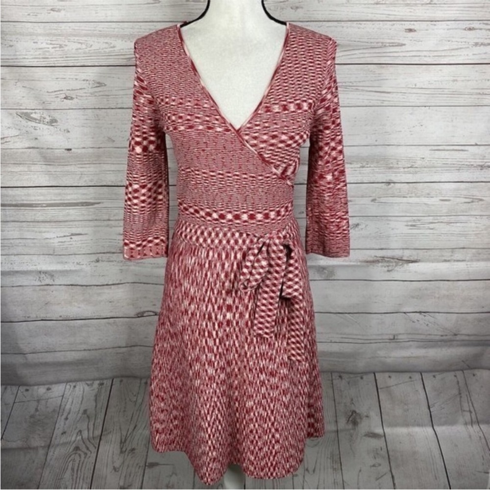 41 Hawthorn Sera faux wrap sweater dress